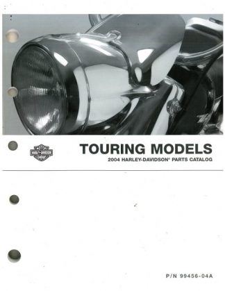 Official 2004 Harley Davidson Touring Parts Manual