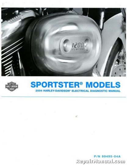 Official 2004 Harley Davidson XL Sportster Electrical Diagnostic Manual