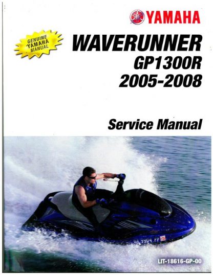 Official 2005-2008 Yamaha GP1300 Factory Service Manual