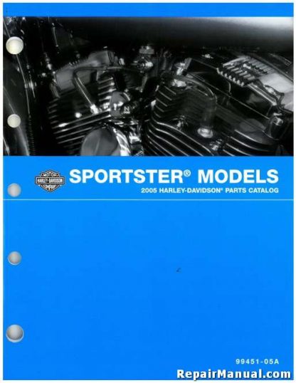 Official 2005 Harley Davidson XL Sportster Parts Manual