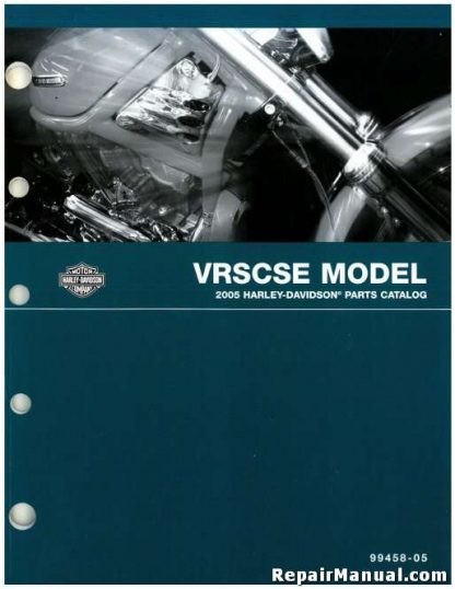 Official 2005 Harley Davidson VRSCSE Parts Manual