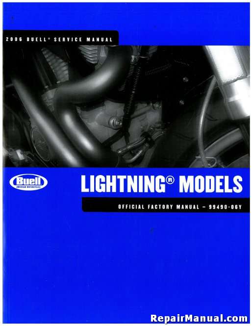 2009 Buell XB Models Firebolt Ulysses Lightning Service Shop Repair Manual NEW 