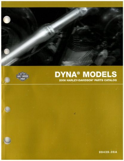 Official 2006 Harley Davidson FXD Dyna Parts Manual