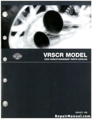 Official 2006 Harley Davidson VRSC Parts Manual