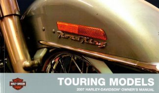 Official 2007 Harley Davidson Touring Owners Manual