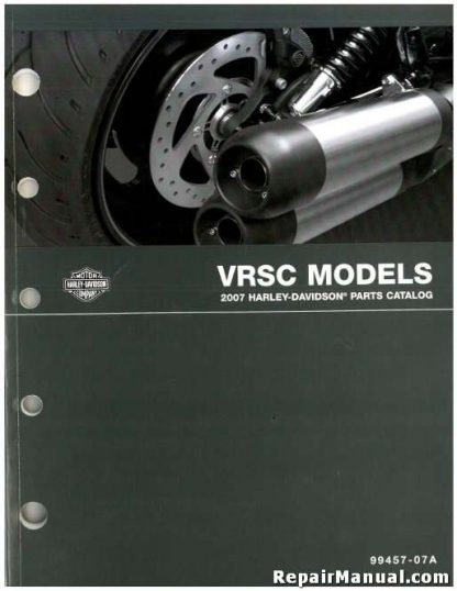 Official 2007 Harley Davidson VRSC V-ROD Parts Manual