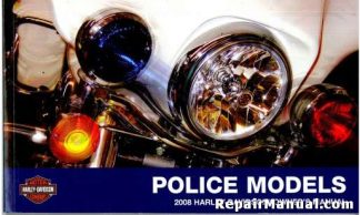 Official 2008 Harley Davidson Police Owners Manual