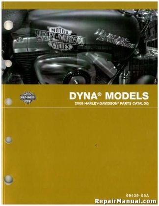 Official 2009 Harley Davidson FXD Dyna Parts Manual