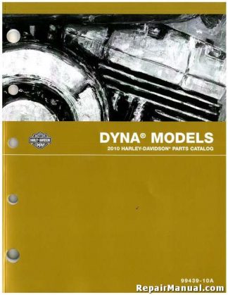 Official 2010 Harley Davidson FXD Dyna Parts Manual