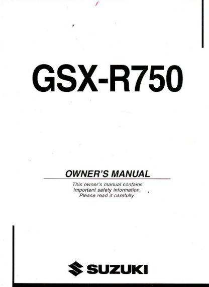 Official 2010 Suzuki RM-Z450L0 Factory Owners Service Manual