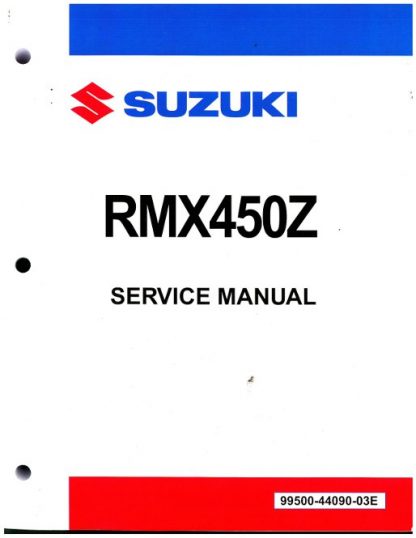 Official 2010 Suzuki RMX450ZL0 Factory Service Manual