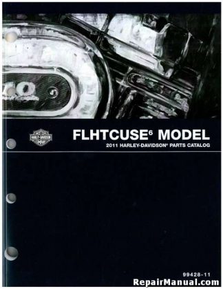 Official 2011 Harley Davidson FLHTCUSE6 Parts Manual