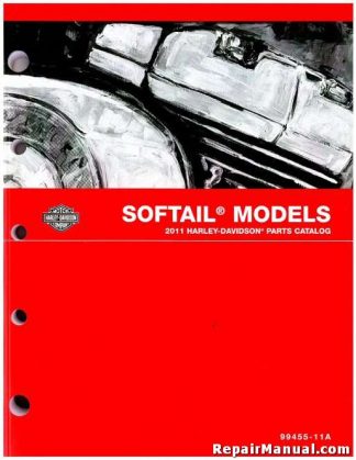 Official 2011 Harley Davidson Softail Parts Manual