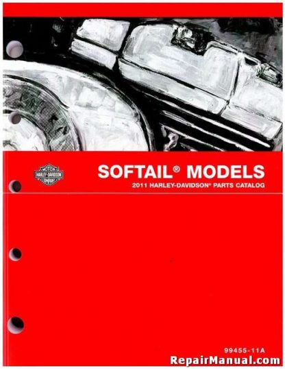 Official 2012 Harley Davidson Softail Parts Manual