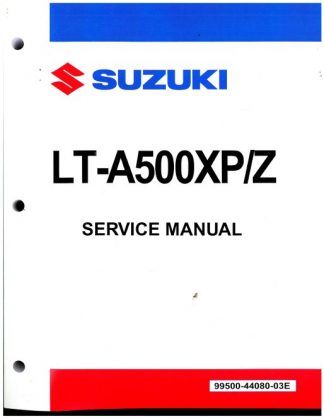 Official 2011 Suzuki LT-A500XP King Quad Factory Service Manual