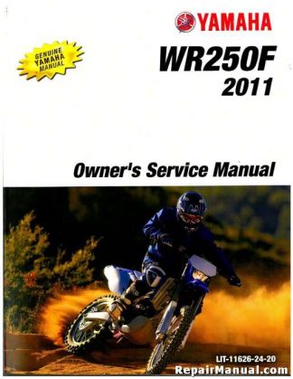 Official 2011 Yamaha WR250FA Factory Owners Service Manual