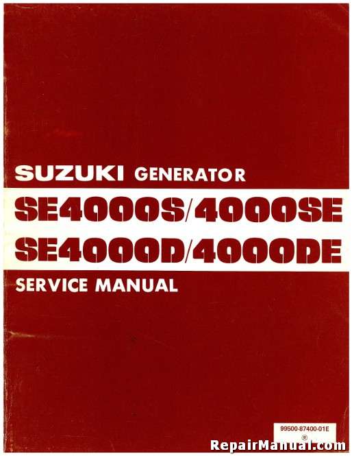 Suzuki AVR & 3 Carbon Brush for SE4000S SE4000SE SE4000D Voltage Regulator 