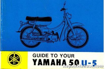 Official 1965 Yamaha 50 U-5 Mate Riders Manual