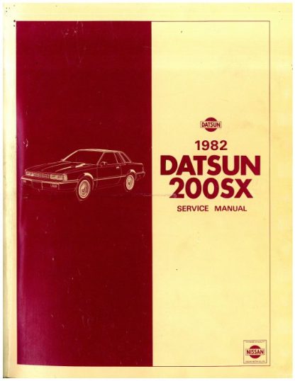 Used 1982 Datsun 810 Maxima Factory Service Manual