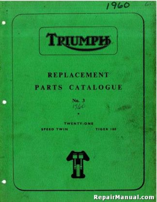 Triumph Replacement Parts for 1960