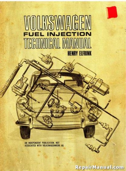 Used Volkswagen Type 3 Fuel Injection Technical Manual